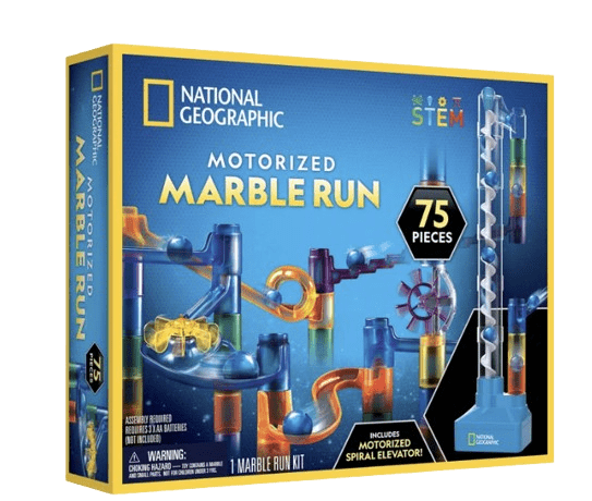 National Geographic Motorized Marble Run 75-Pcs Set RTMR75 — image 1