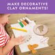 National Geographic Ornament Air - Dry Clay Kit - Colorland Toys