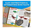 National Geographic Paint Your Own Dino Race Cars RTDINOCAR