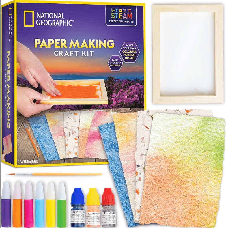 National Geographic Paper Making Craft Kit RTPAPER - Colorland Toys