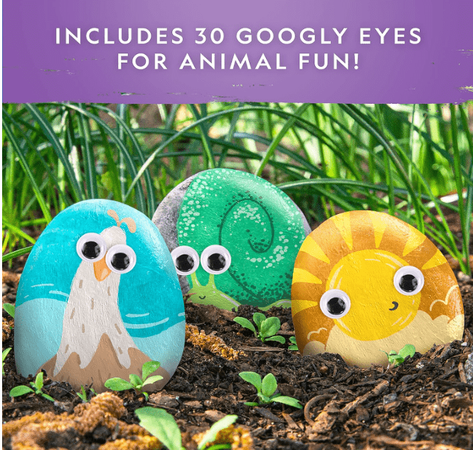 National Geographic River Rock Craft Kit RTROCKART - Colorland Toys