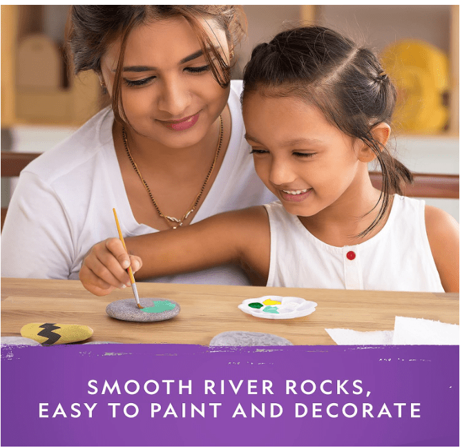 National Geographic River Rock Craft Kit RTROCKART - Colorland Toys