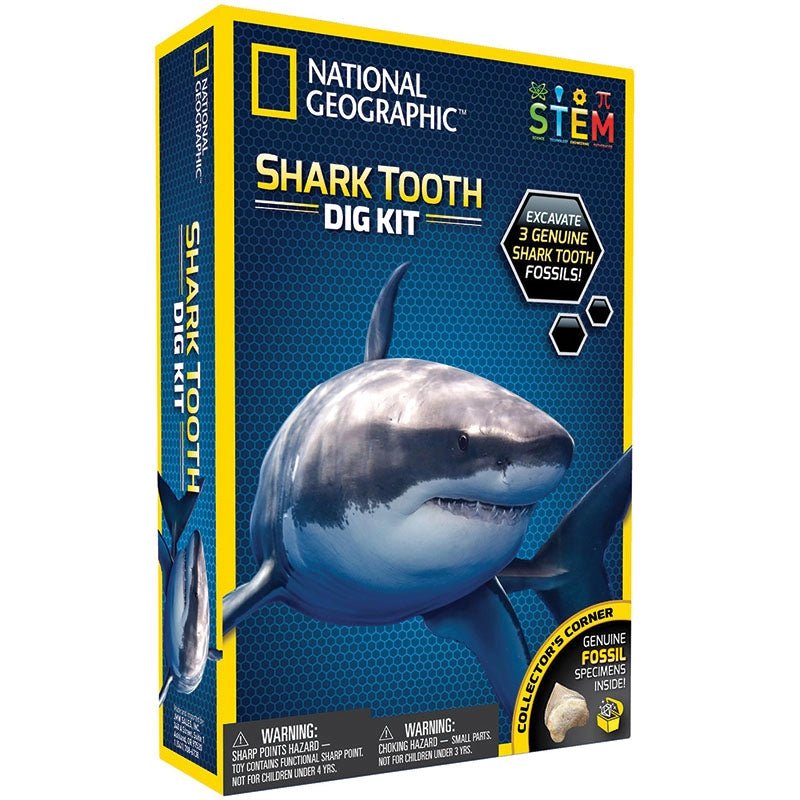 National Geographic Shark Tooth Dig Kit RTNGSHARKINT — image 1
