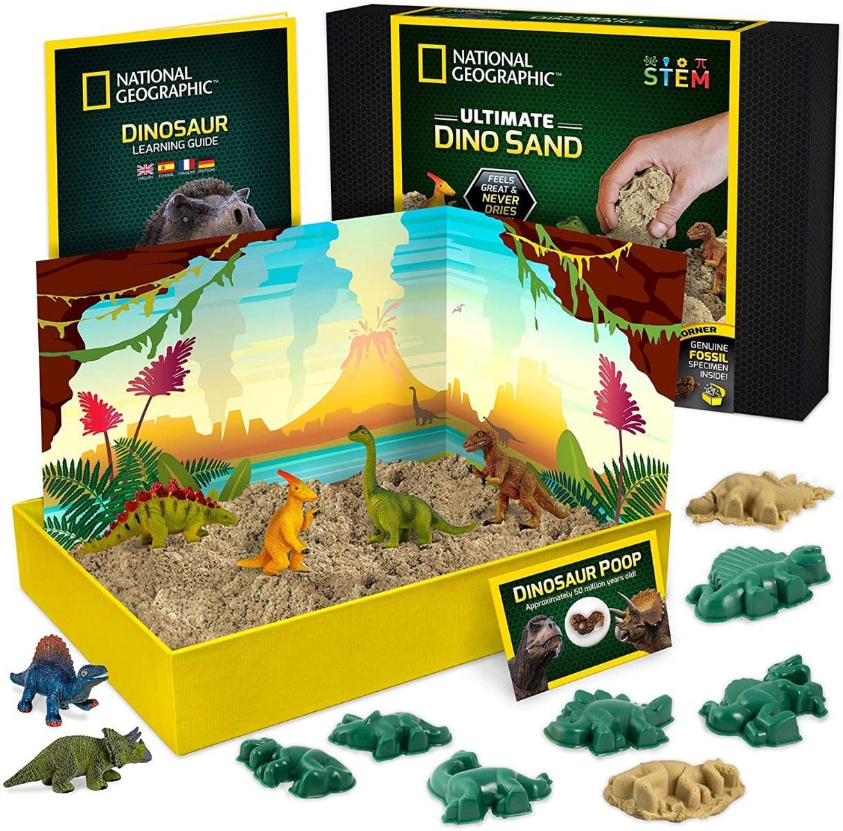 National Geographic Ultimate Dino Sand Play Set - Colorland Toys