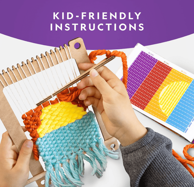 National Geographic Weaving Loom Craft Kit RTWEAVE - Colorland Toys