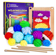 National Geographic Weaving Loom Craft Kit RTWEAVE - Colorland Toys