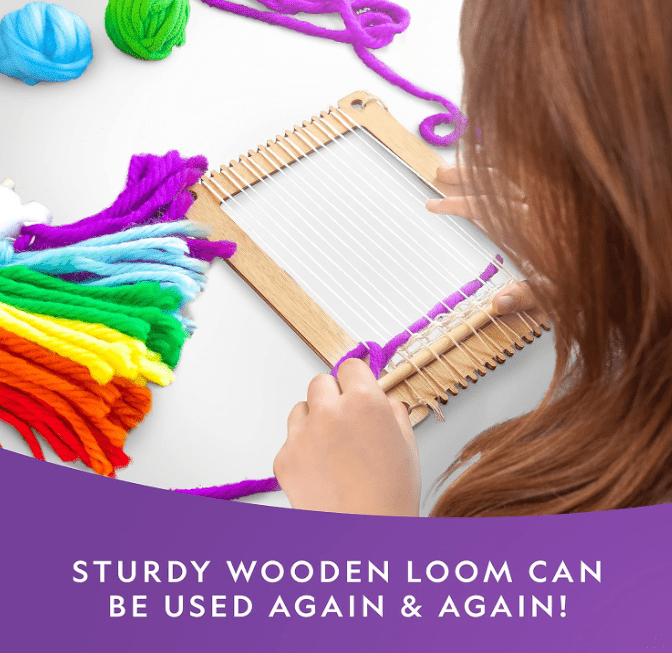 National Geographic Weaving Loom Craft Kit RTWEAVE - Colorland Toys