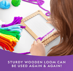 National Geographic Weaving Loom Craft Kit RTWEAVE - Colorland Toys