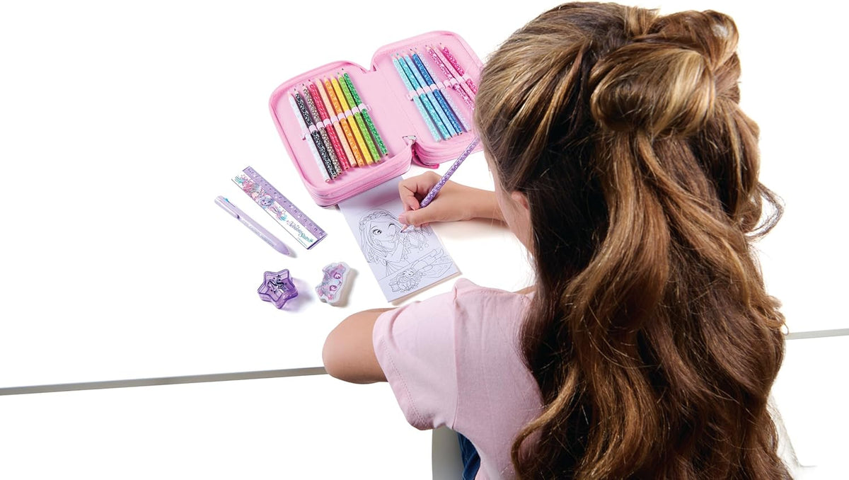 Nebulous Stars 3-Tier Pencil Case - Estrelia & Astria 12608 — image 3