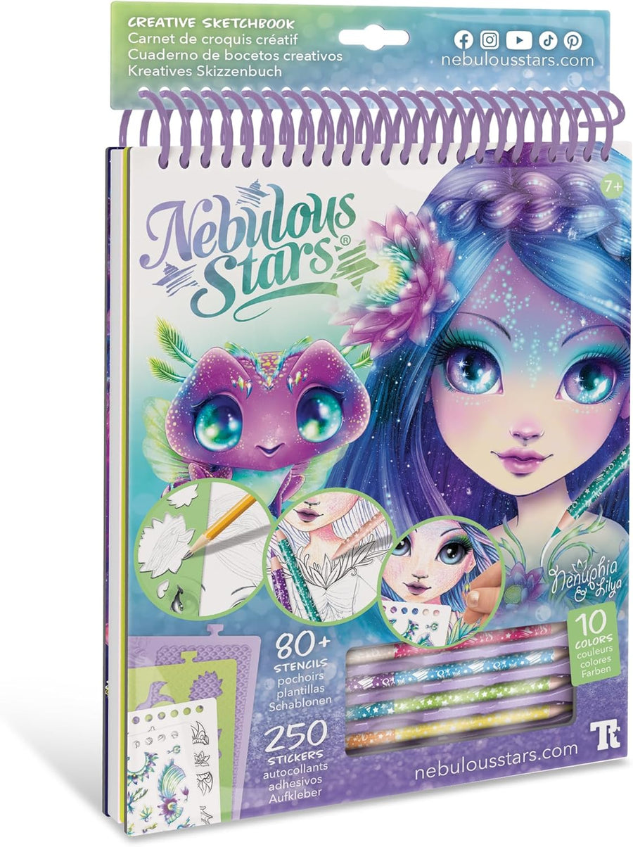 Nebulous Stars Creative Sketchbook - Nenuphia 11132, 6+
