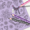 Nebulous Stars Fantasy Horses Sketchbook for Kids - 35 Pages & 80 Stencils