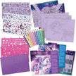 Nebulous Stars Fantasy Horses Sketchbook for Kids - 35 Pages & 80 Stencils