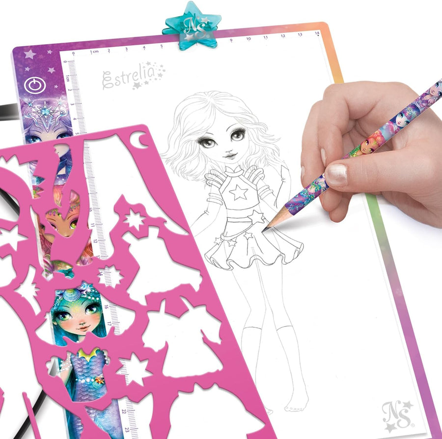 Nebulous Stars Fashion Designer Light Pad Creative Kit for Kids — image 4
