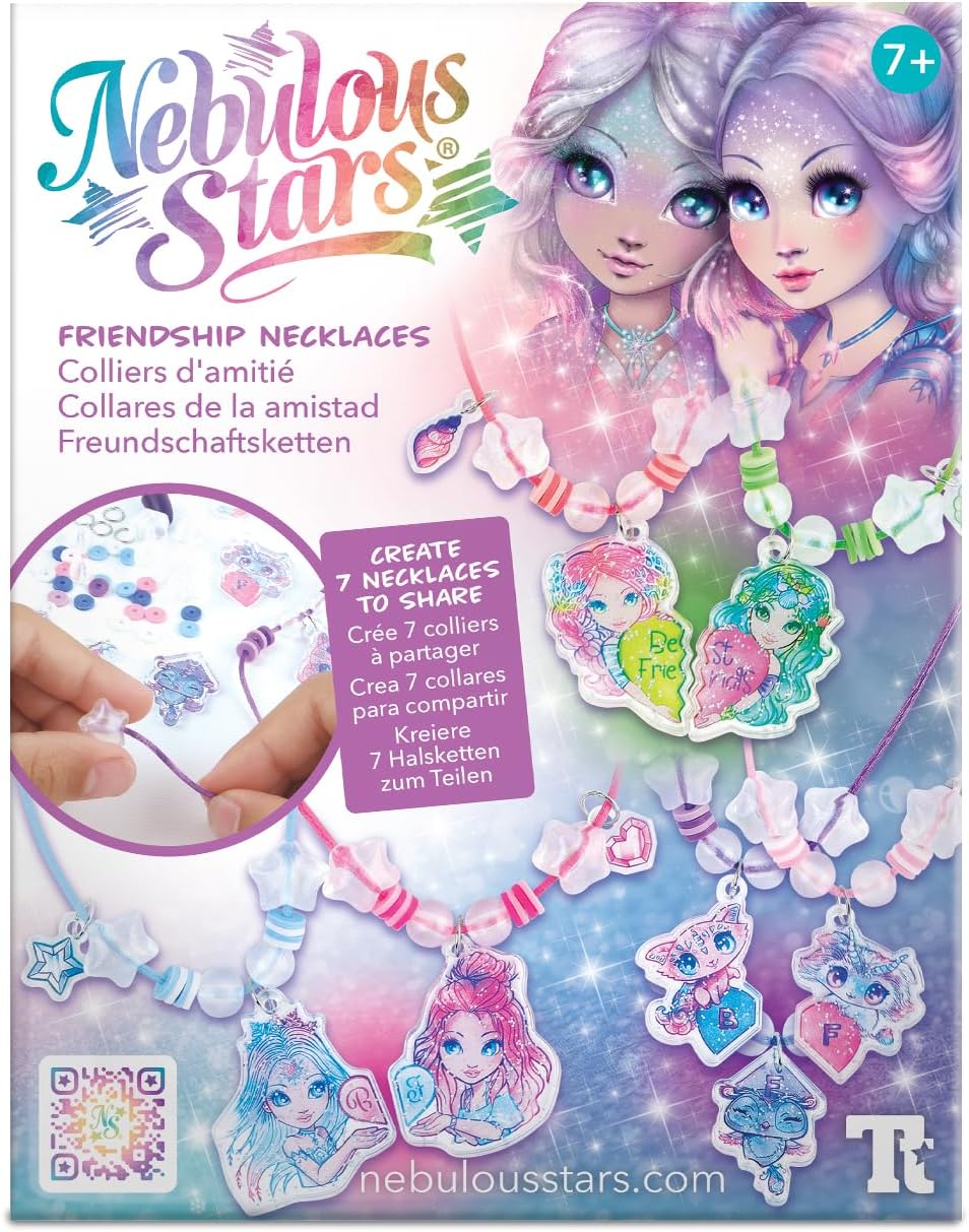 Nebulous Stars Friendship Necklaces Set – BFF Craft Kit — image 2