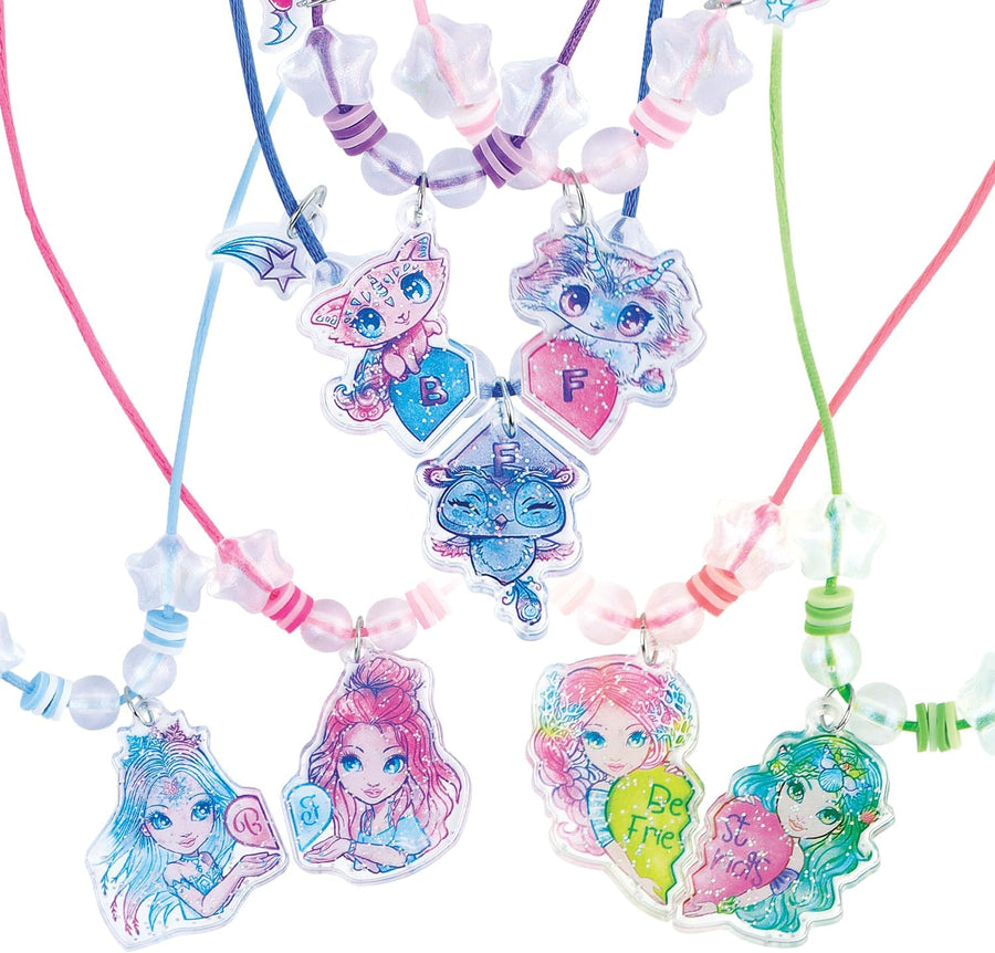 Nebulous Stars Friendship Necklaces Set – BFF Craft Kit — image 5