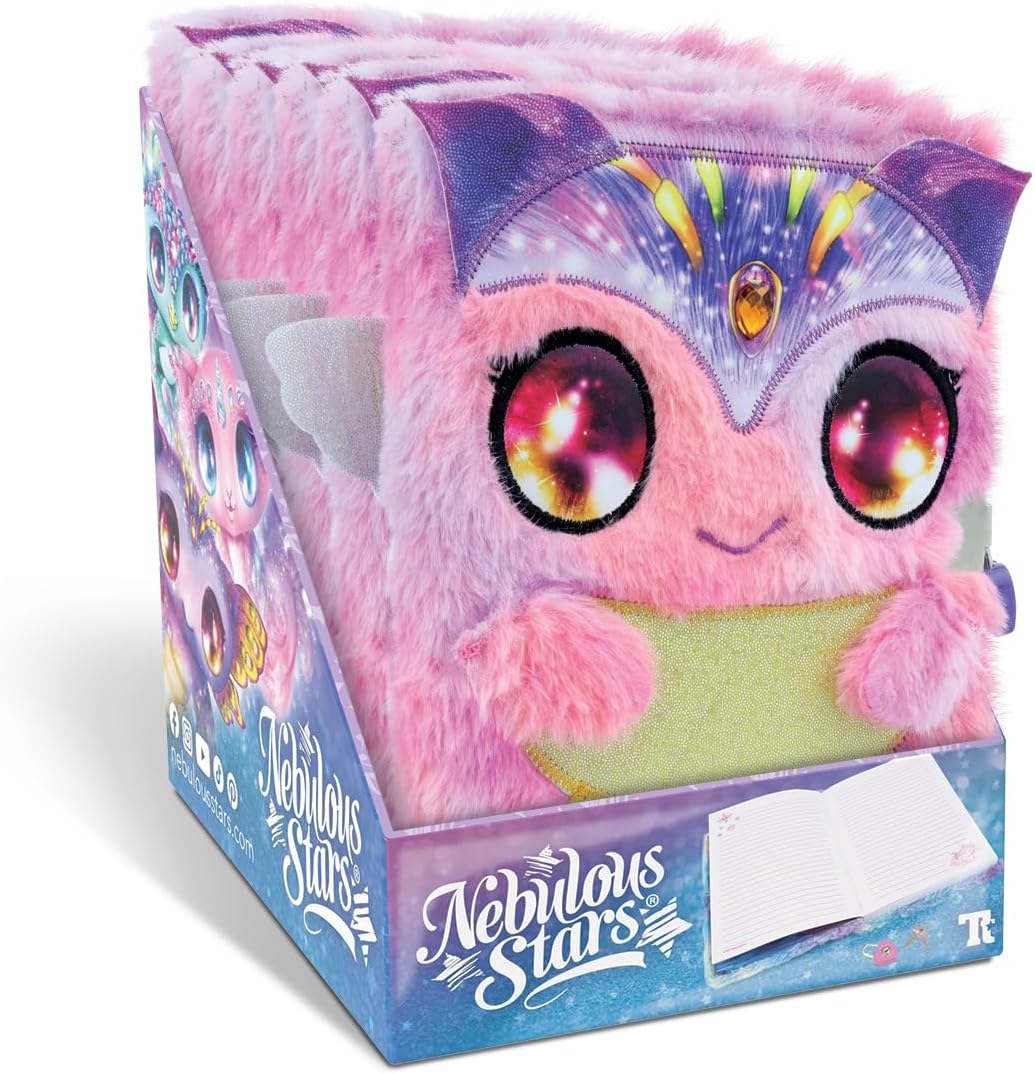 Nebulous Stars Lumina Soft Plush Secret Lock Diary for Girls — image 6