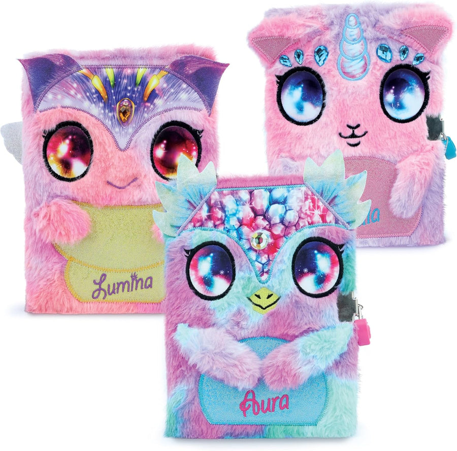 Nebulous Stars Lumina Soft Plush Secret Lock Diary for Girls — image 8