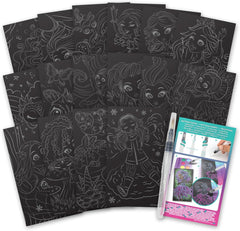 Nebulous Stars Paint by Numbers Watercolour Set with Brush & Box - Colorland Toys