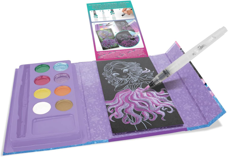 Nebulous Stars Paint by Numbers Watercolour Set with Brush & Box — image 5