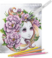Nebulous Stars Watercoloring Book Set – 20 Hand-Drawn Illustrations