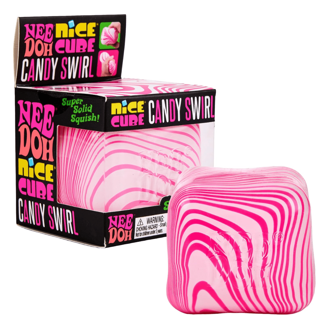 NeeDoh Nice Cube Candy Swirl — image 1
