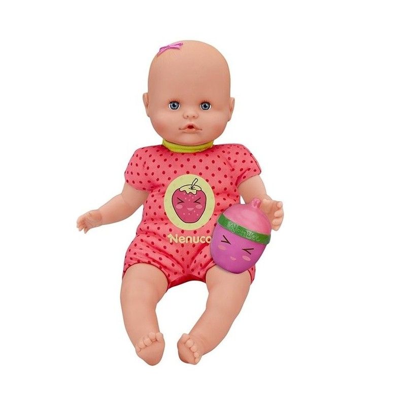 Nenuco Doll Strawberry & Rattle Bottle 700014920 — image 1