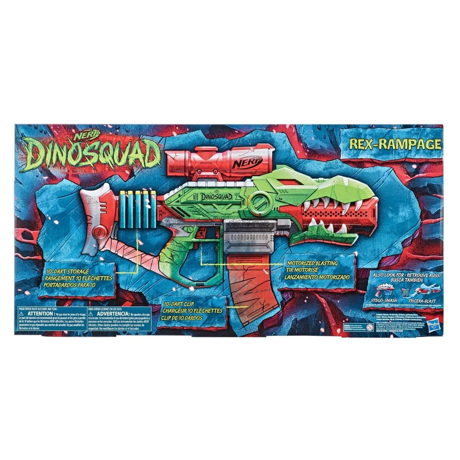 Nerf DinoSquad Rex-Rampage Motorised Dart Blaster F0807 — image 3