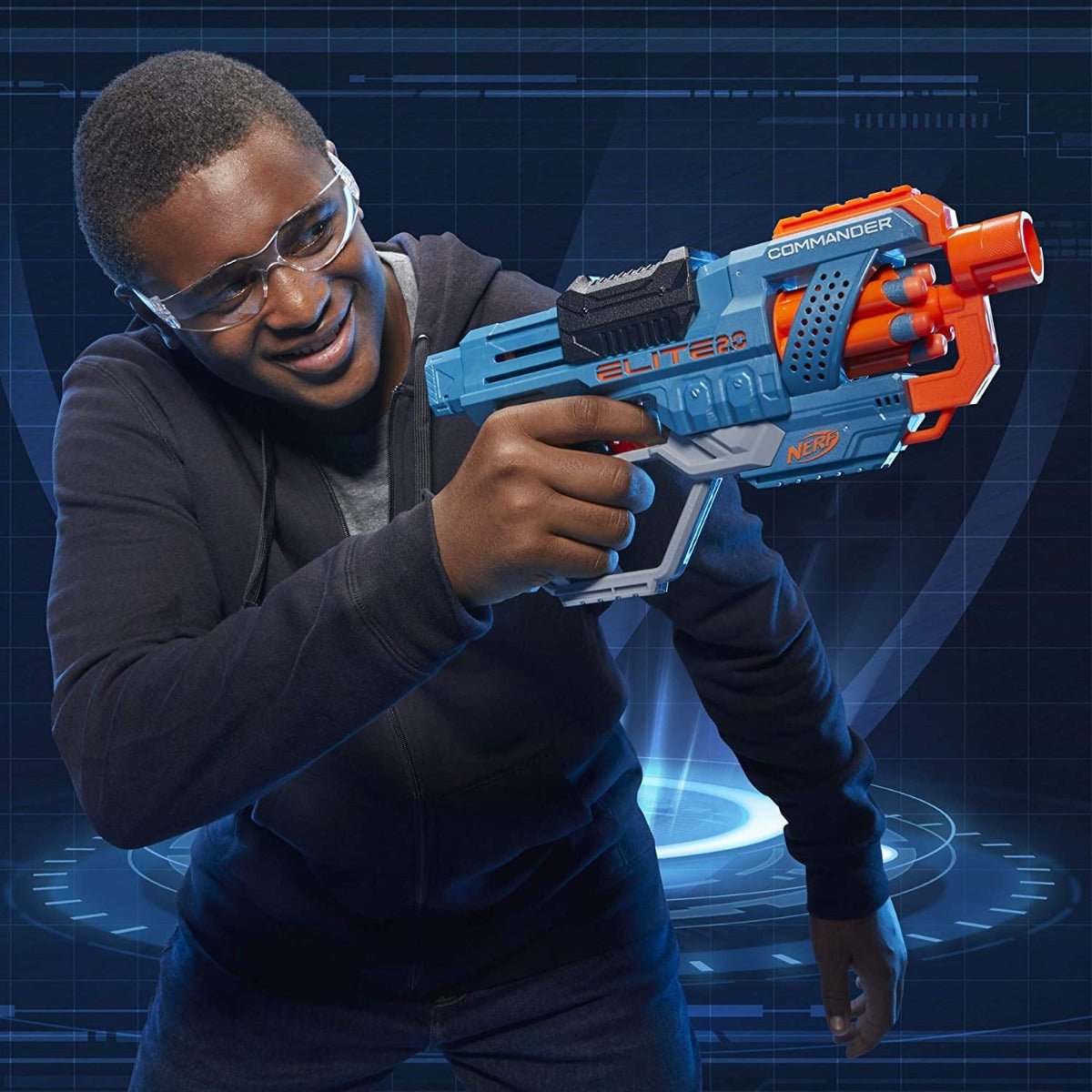 Nerf Elite 2.0 Commander RD - 6 Dart Blaster E9485 - Colorland Toys
