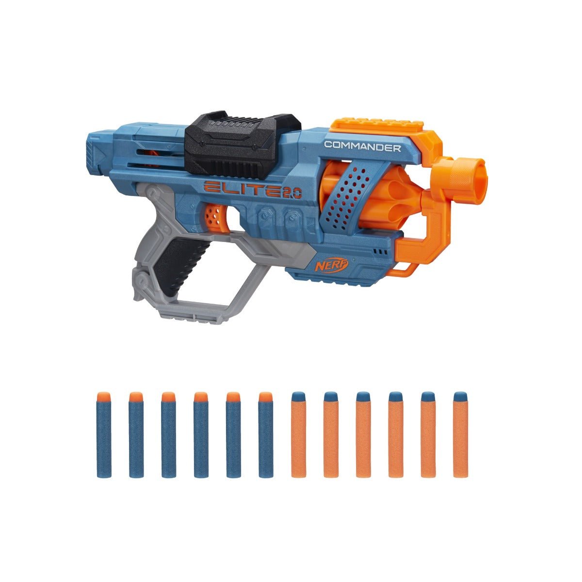 Nerf Elite 2.0 Commander RD-6 Dart Blaster E9485 — image 1