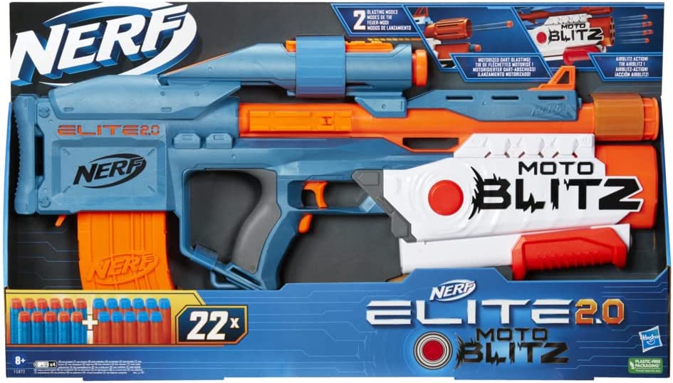 Nerf Elite 2.0 Motoblitz CS - 10 F5872 - Colorland Toys