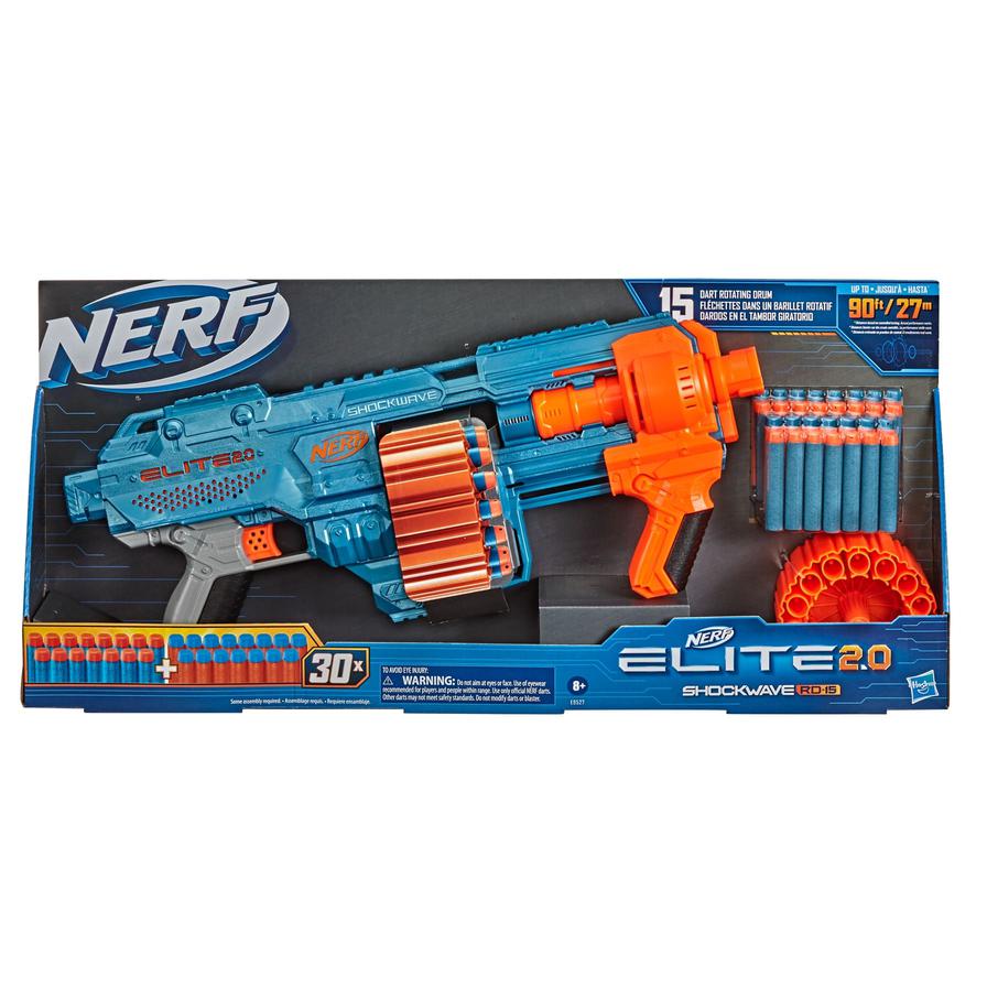 Nerf Elite 2.0 Shockwave RD - 15 Blaster - Colorland Toys