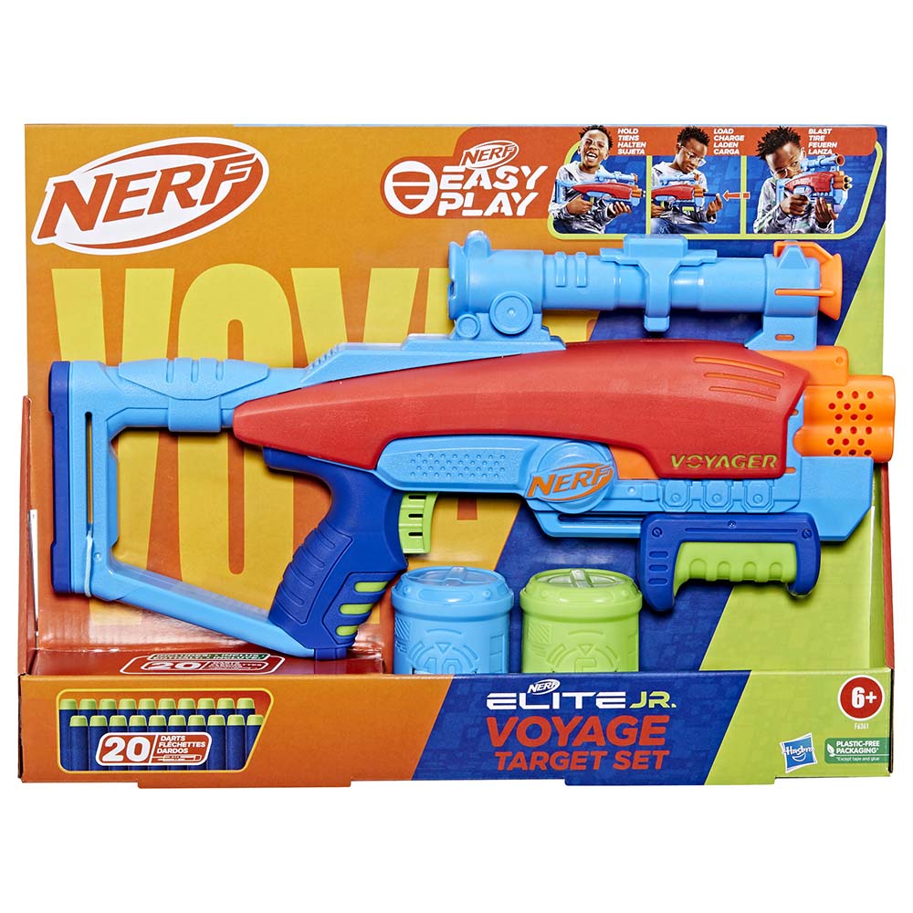 Nerf Elite Junior Voyage Target Set F6361 - Colorland Toys