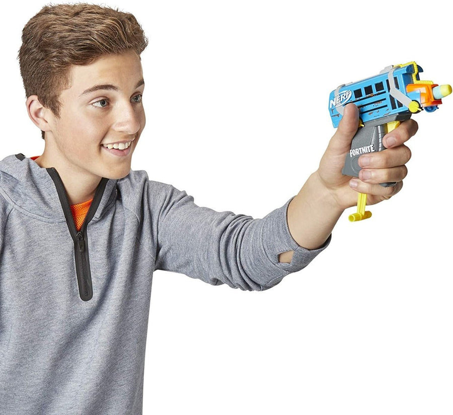 Nerf Fortnite Microshots Blaster Micro Battle Bus E6752