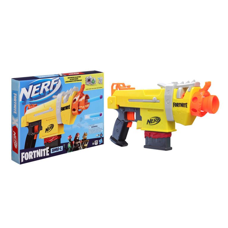 Nerf Fortnite SMG-L Motorized Dart Blaster