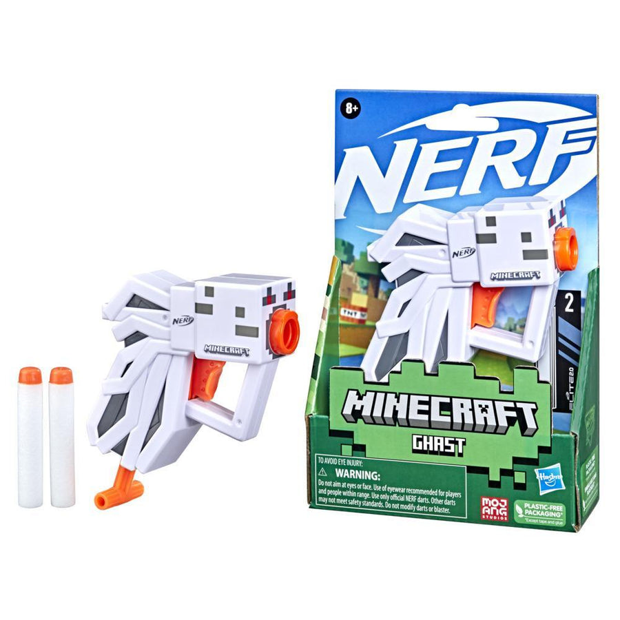 Nerf MicroShots Minecraft Ghast Mini Blaster F4423/F4417
