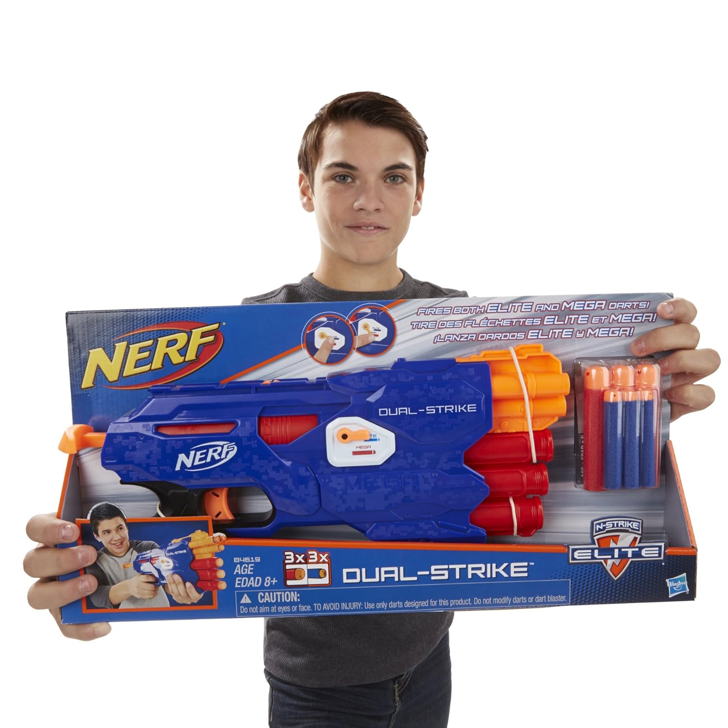 Nerf N - Strike Dual - Strike Blaster B4620 - Colorland Toys