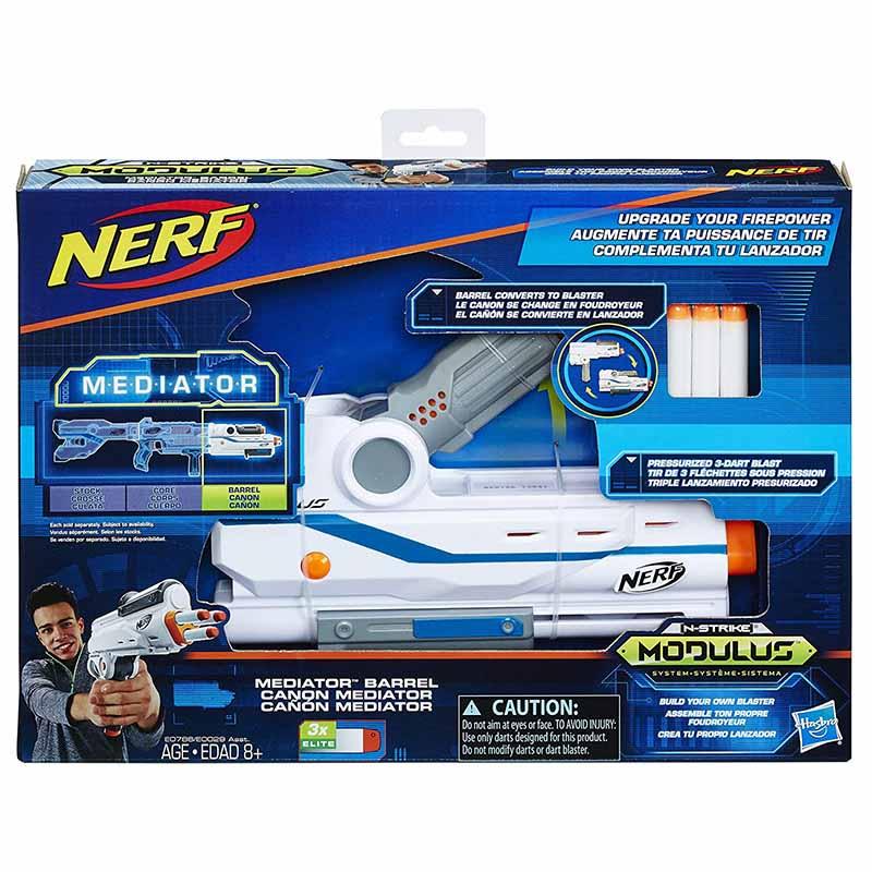 Nerf N-Strike Modulus Mediator Barrel Blaster E0029 — image 1