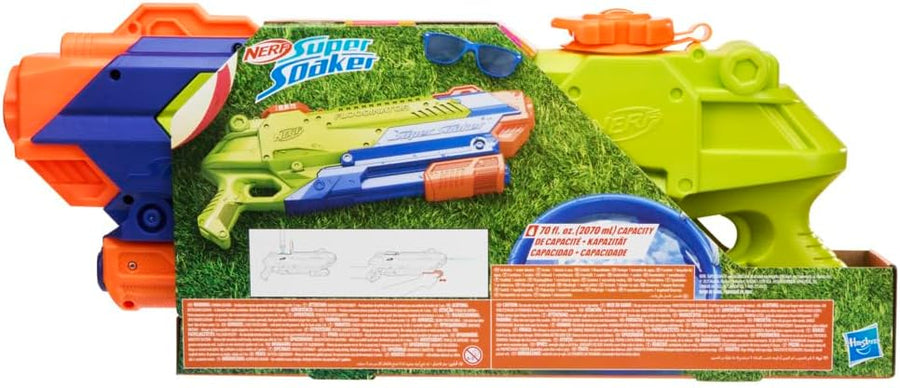 Nerf Super Soaker Floodinator Water Blaster, 70oz Capacity — image 7