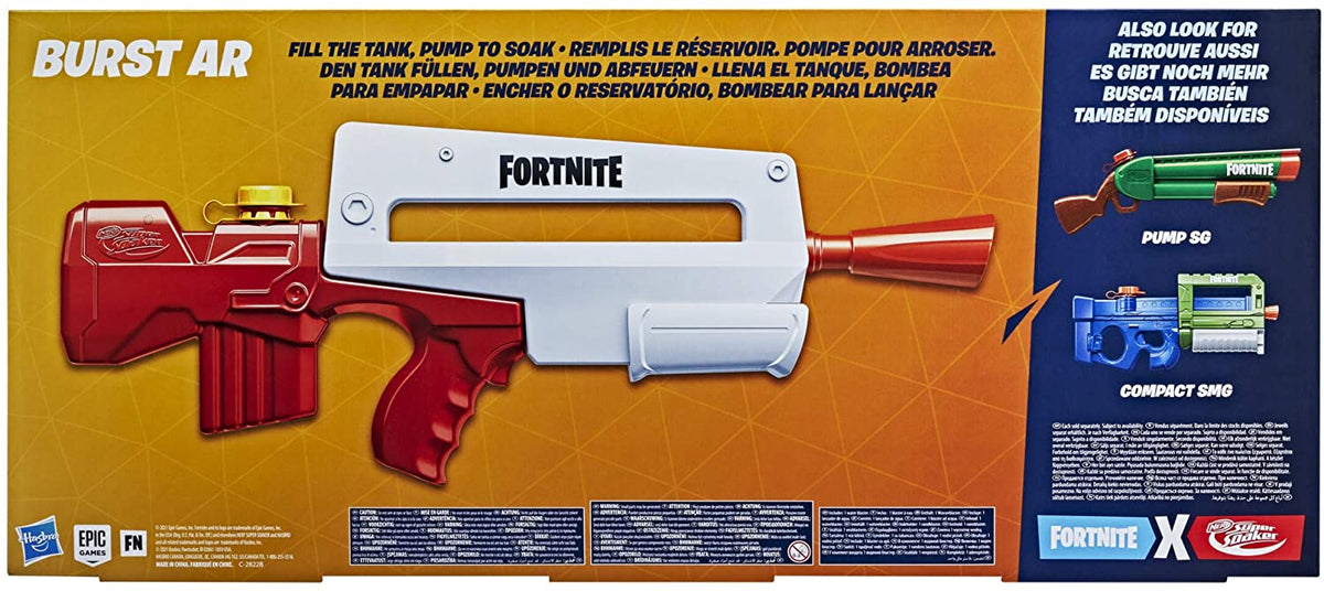 Nerf Super Soaker Fortnite Burst AR F0453 - Colorland Toys