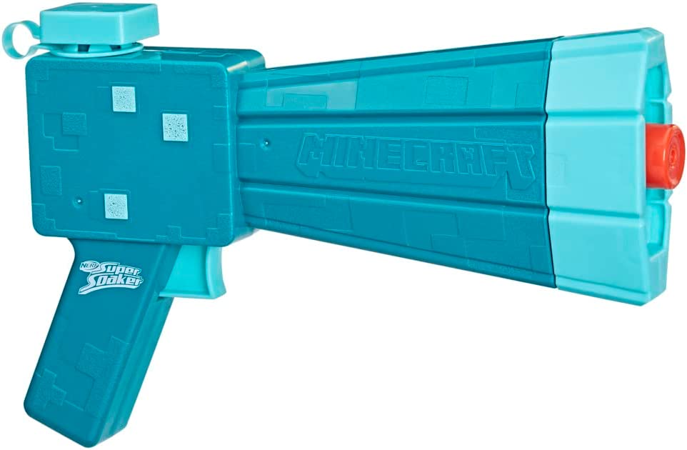 Nerf Super Soaker Minecraft Glow Squid Water Blaster F7600 - Colorland Toys