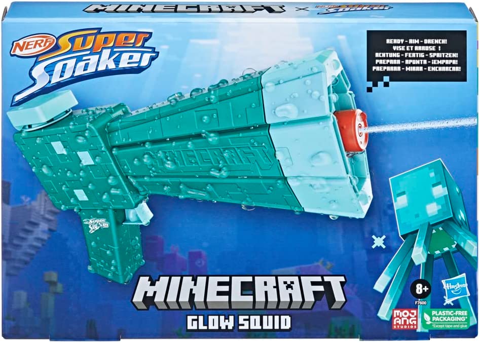 NERF　V61S　ネルフ　スクイッド　Squid NERF U.K. - 'Super Soaker Squall Surge Blaster' Official