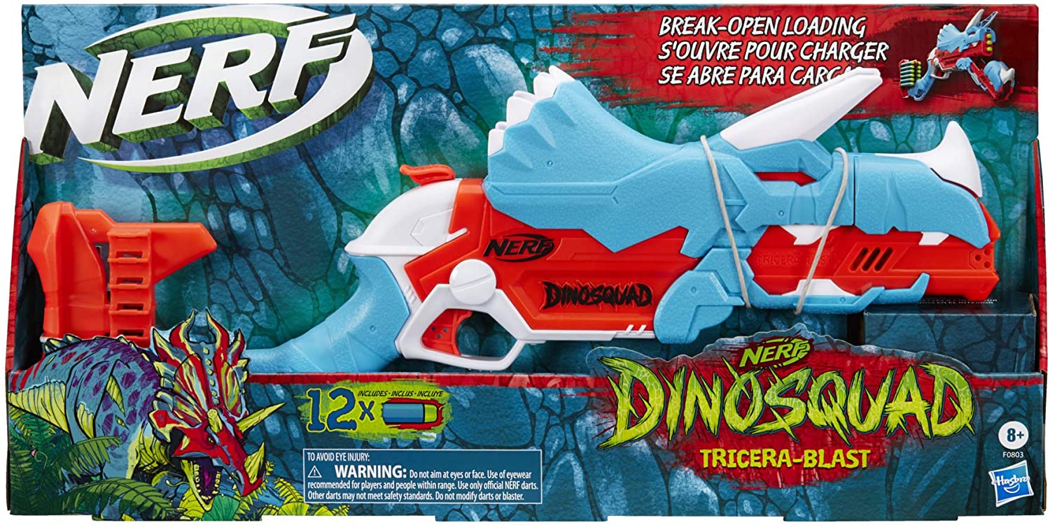 Nerf Tricerblast Gun Blaster F0803 - Colorland Toys