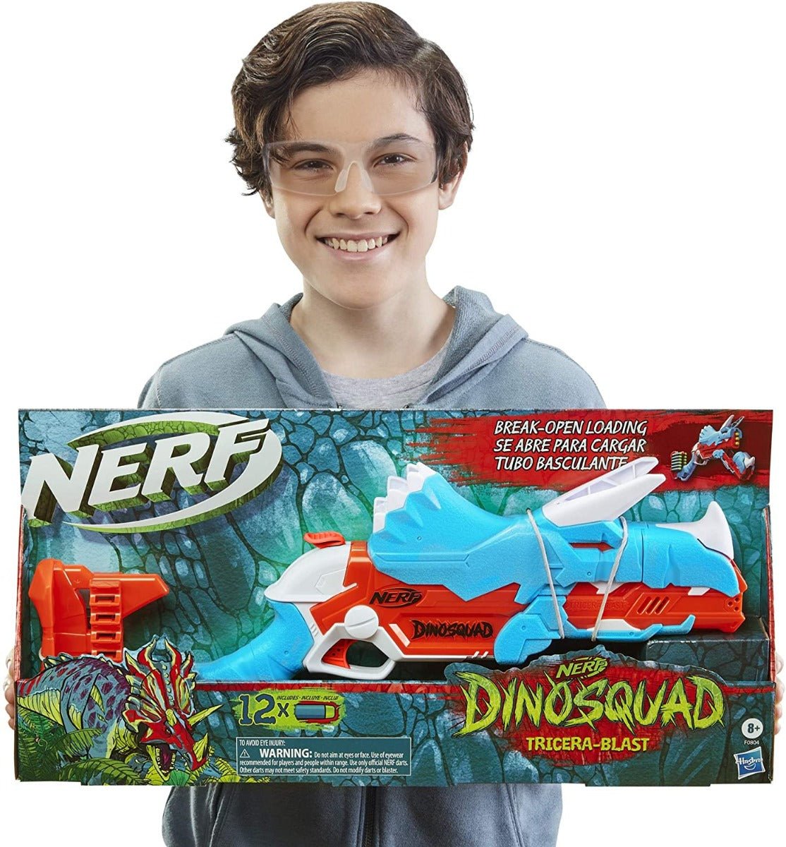 Nerf Tricerblast Gun Blaster F0803 - Colorland Toys