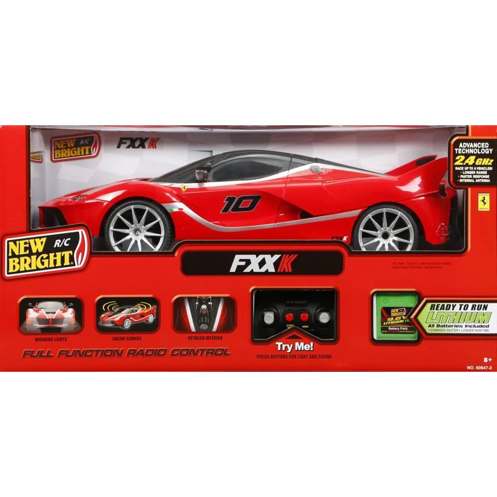New Bright Ferrari FXXK Radio Control Vehicle 60647-2-NB — image 2