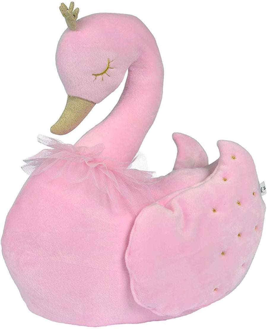 Nicotoy Plush Cushion Pink Swan 6305792495 — image 1