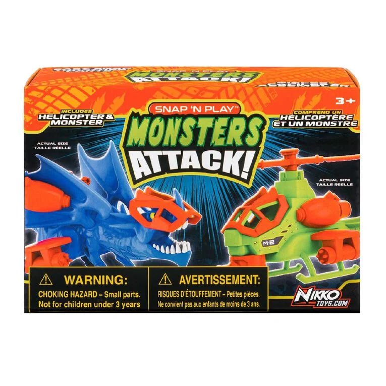 Nikko Snap 'n Play Monsters Attack 20300