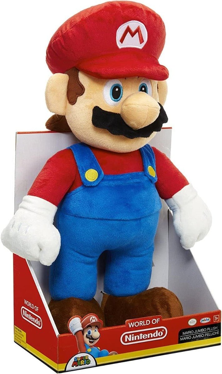 Nintendo Jumbo Basic Plush Mario 64456 - Colorland Toys