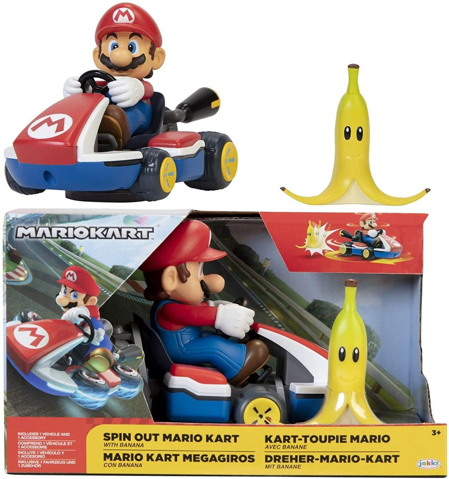 Nintendo Spin Out Mario Kart 2.5inch Assorted 86000