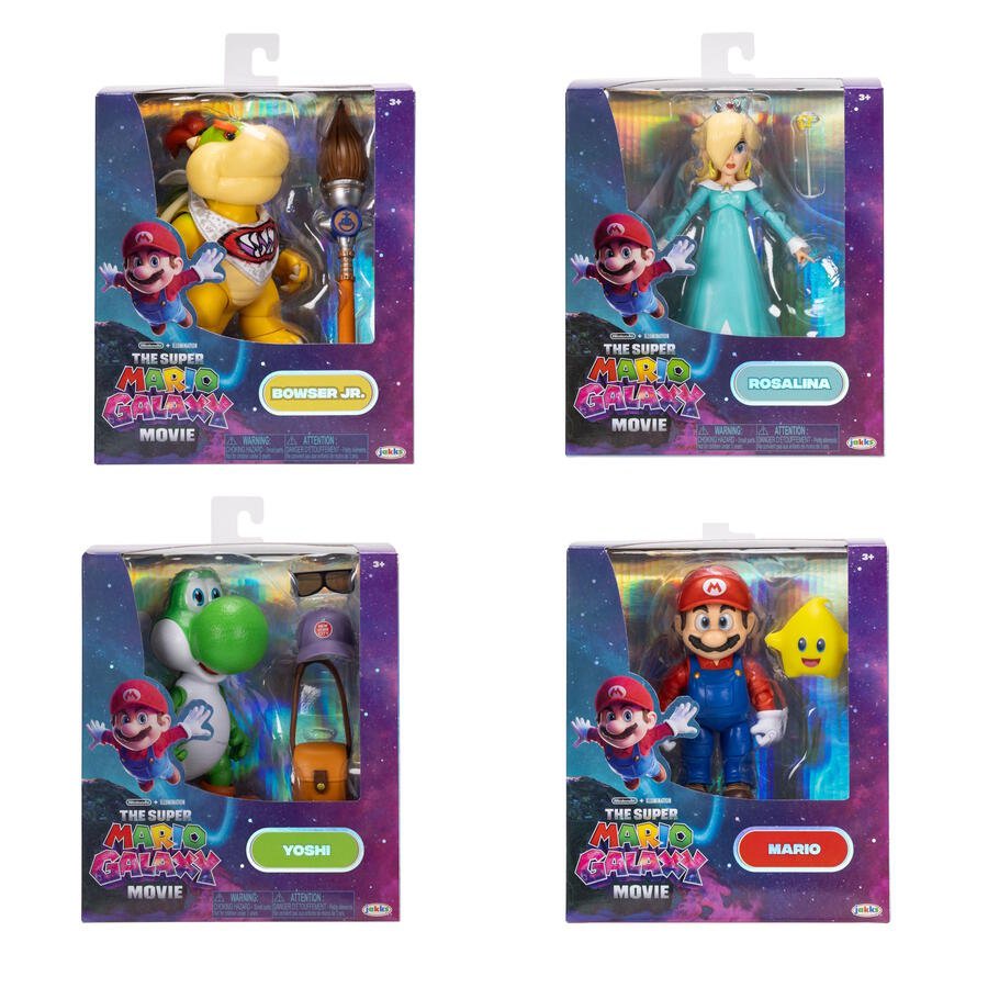 Nintendo Super Mario 2 Movie 5 Figure Asstd. 43229 - Colorland Toys