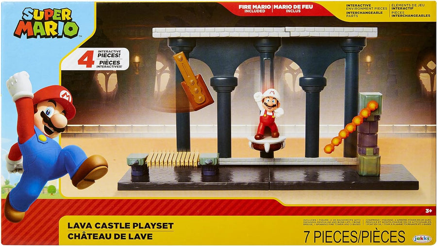 Nintendo Super Mario Lava Castle Playset 40017 — image 6